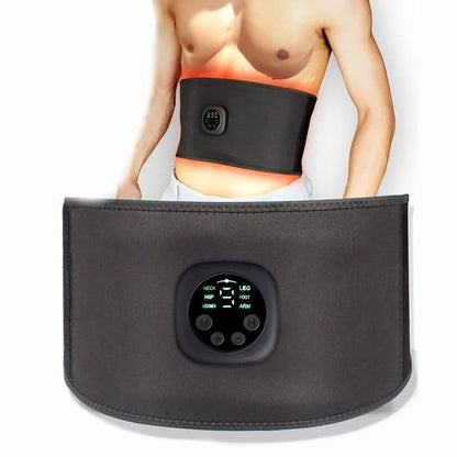 Smart EMS Belt Abs Trainer Fitness Lose Weight Fat Burn