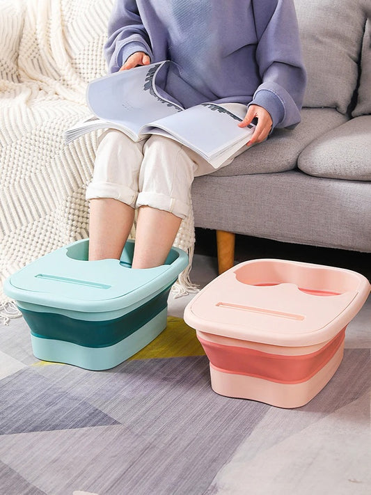 Foldable Footbath Massage Bucket