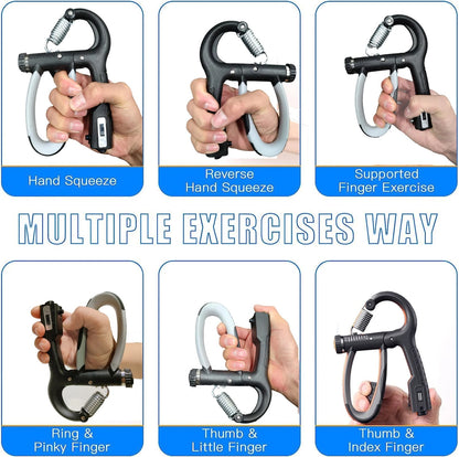 Adjustable Grip Strength Device For Fitness For Muscle Exercise